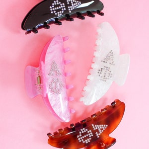 Alpha Phi Sorority It Girl Rhinestone Hair Claw Clip
