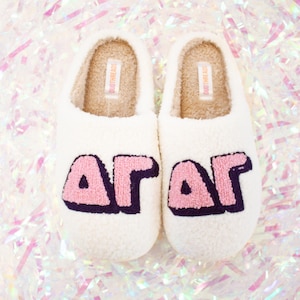 Delta Gamma Sorority Slippers