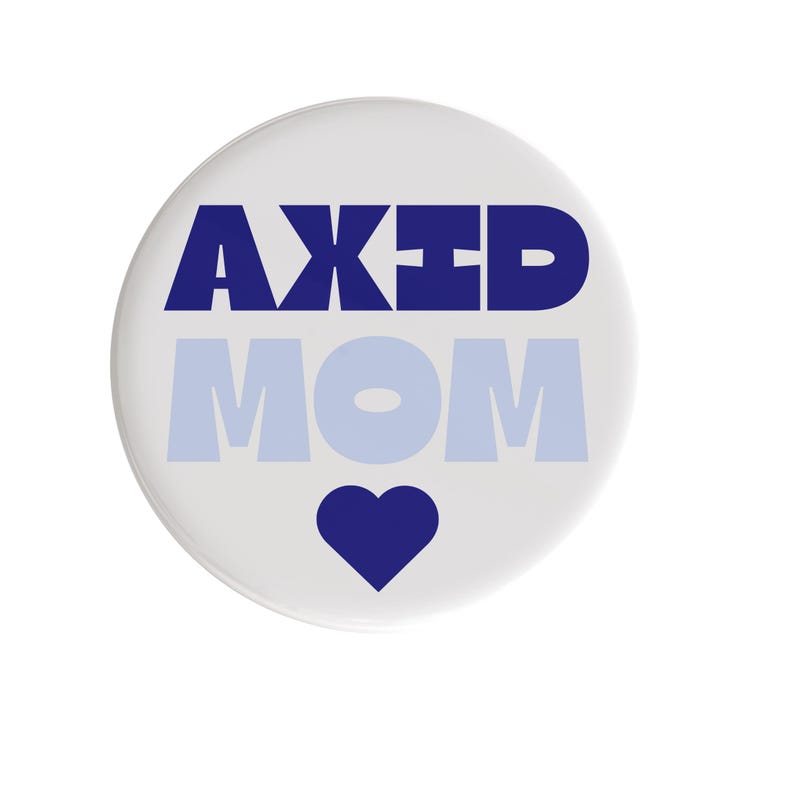 Alpha Xi Delta Mom Heart Sorority Button (includes One) // See ...