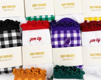 Pep Rally Game Day Socks – 2 Pack