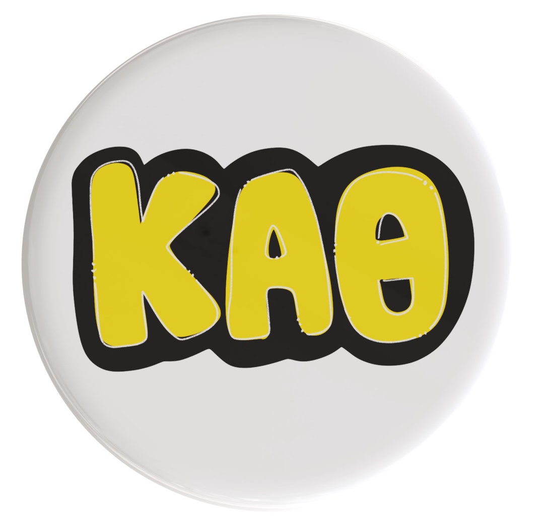 Kappa Alpha Theta Bubbly Sorority Button (includes One) // See ...