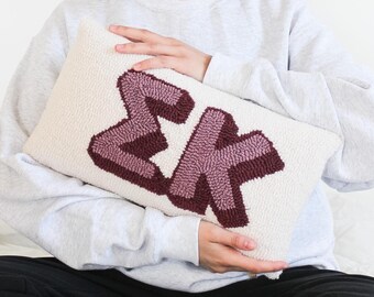 Sigma Kappa Sorority Hook Pillow