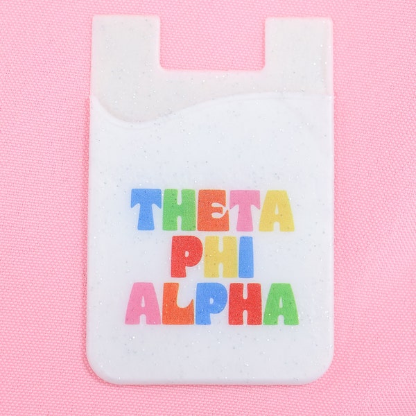 Theta Phi Alpha Shimmer Phone Wallet