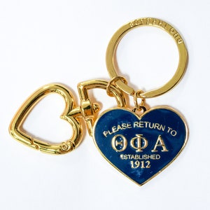 Theta Phi Alpha Sorority Please Return Key Ring