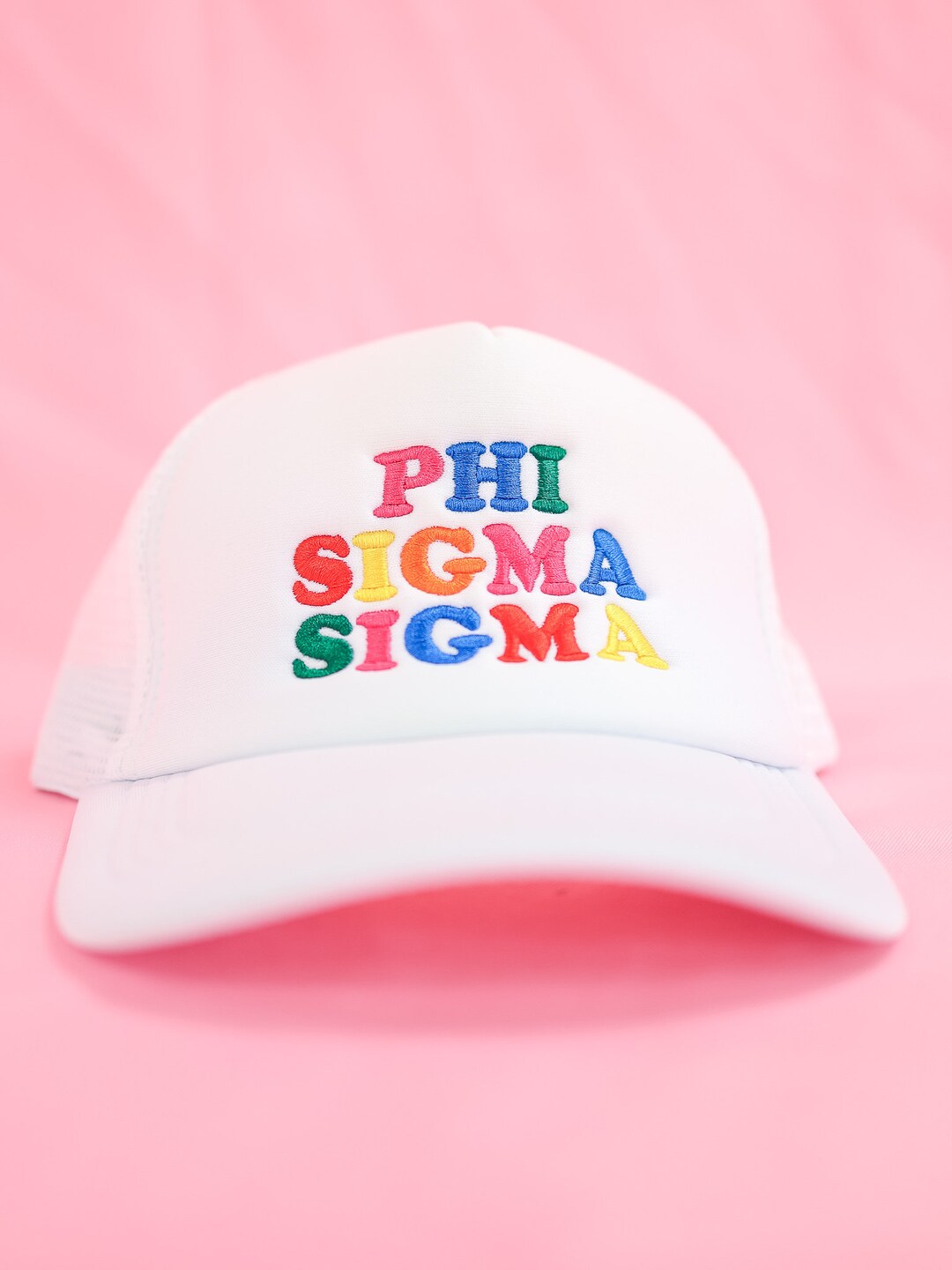 Phi sigma sigma sorority hat Personalized Phi Sigma Sigma Greek Line Hat Gold at Amazon  main image 3