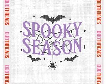 Spooky Season Halloween Needlepoint Canvas