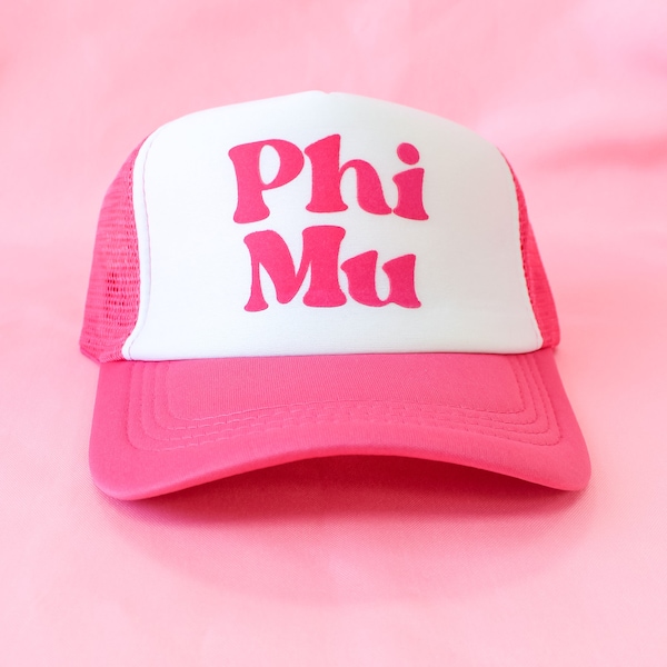 Phi Mu Trucker Hat