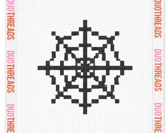 Spun & Spooky Icon Needlepoint Canvas