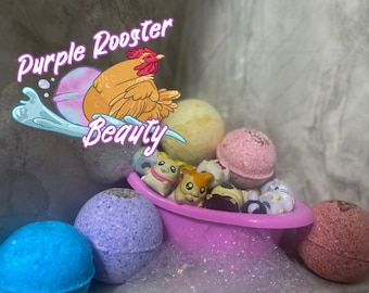 Homemade SURPRISE Ham Ham Bath Bomb