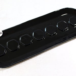 Black Ceramic Tray