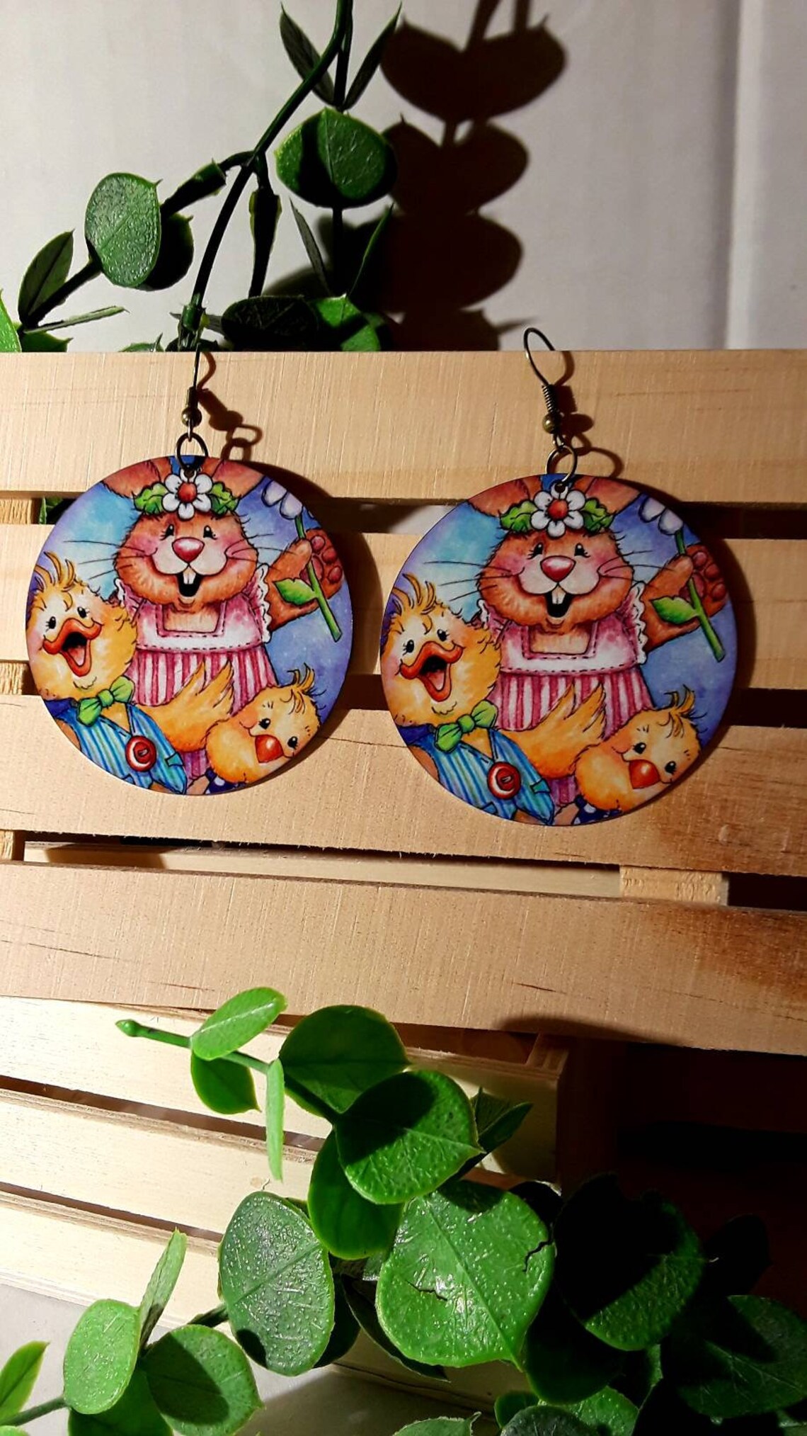 Valentine's Day Earrings Dangle Earrings Light Weight | Etsy