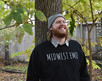 Midwest Emo Crewneck Sweater Unisex