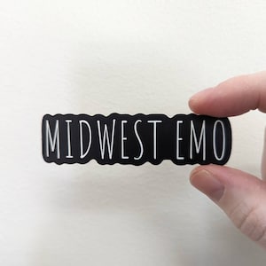 Midwest Emo Sticker