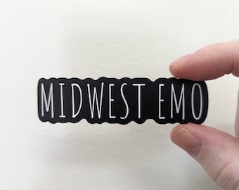 Midwest Emo Sticker