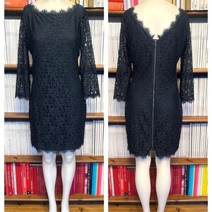 Dvf blue lace dress discount