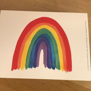 Magnetic Rainbow 1 10 Postcards image 2