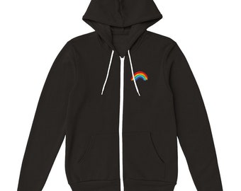 mR#2: KIDS ZIP HOODIE Premium Kids Zip-Up Hoodie with Magnetic Rainbows!