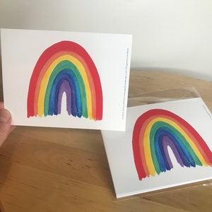 Magnetic Rainbow 1 10 Postcards image 1