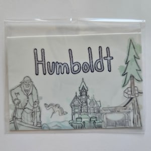 Humboldt Watercolor Vinyl Sticker