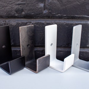 Heavy Duty Modern Wall Hooks - Indoor/Outdoor Wall Hanging Hook - Minimalist Wall Organizer - Coat Rack - Backpack Hanger