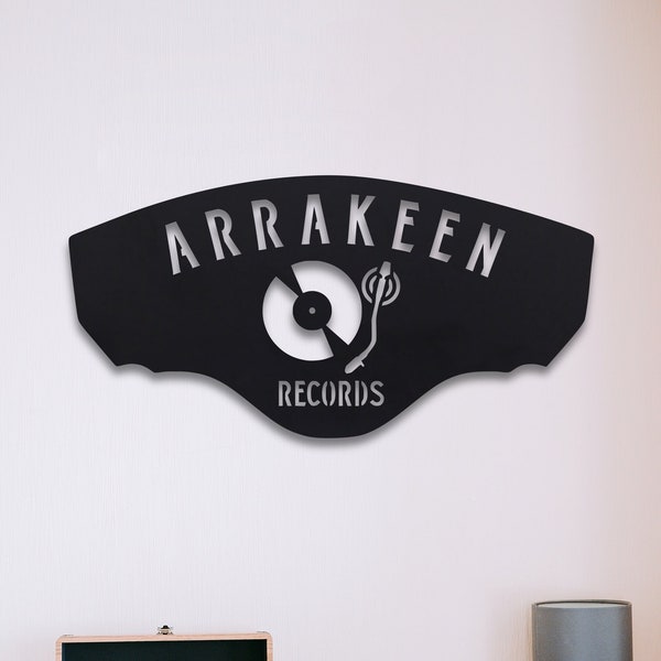 Custom Music Studio Sign - Personalized Metal Recording Studio Sign - Personalized Gifts - Wall Art - Podcast Studio Wall Art - Music Room