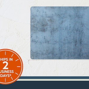 Magnetic Board - Raw Steel Board - Office Wall Art - Home Organization - Home Office Wall Decor - Work From Home Decor