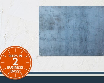 Magnetic Board - Raw Steel Board - Office Wall Art - Home Organization - Home Office Wall Decor - Work From Home Decor
