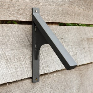 1 Step Handrail - One Step Handrail - Grab Rail - Handrail for Stairs - Home Improvement - Rustic Farmhouse Stair Rail - Forged Hand Rail