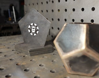 6" succulente plantenbak - makerlasset - doe-het-zelf-lasprojecten - metalen plantenbak - geometrisch