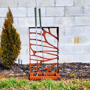Custom Metal Golf Club Stand & Display | Heavy-Duty 16-Gauge Steel Organizer