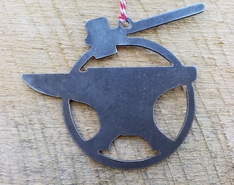 Anvil & Hammer Christmas Ornament - FREE SHIPPING, Stocking Stuffer, Holiday Gift, Tree, Tool, Blacksmith