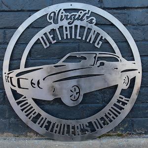 Custom Metal Garage Sign - Personalized Garage Decor - Rustic Wall Art - Man Cave - Personalized Gifts - Wall Art - Wall Decor