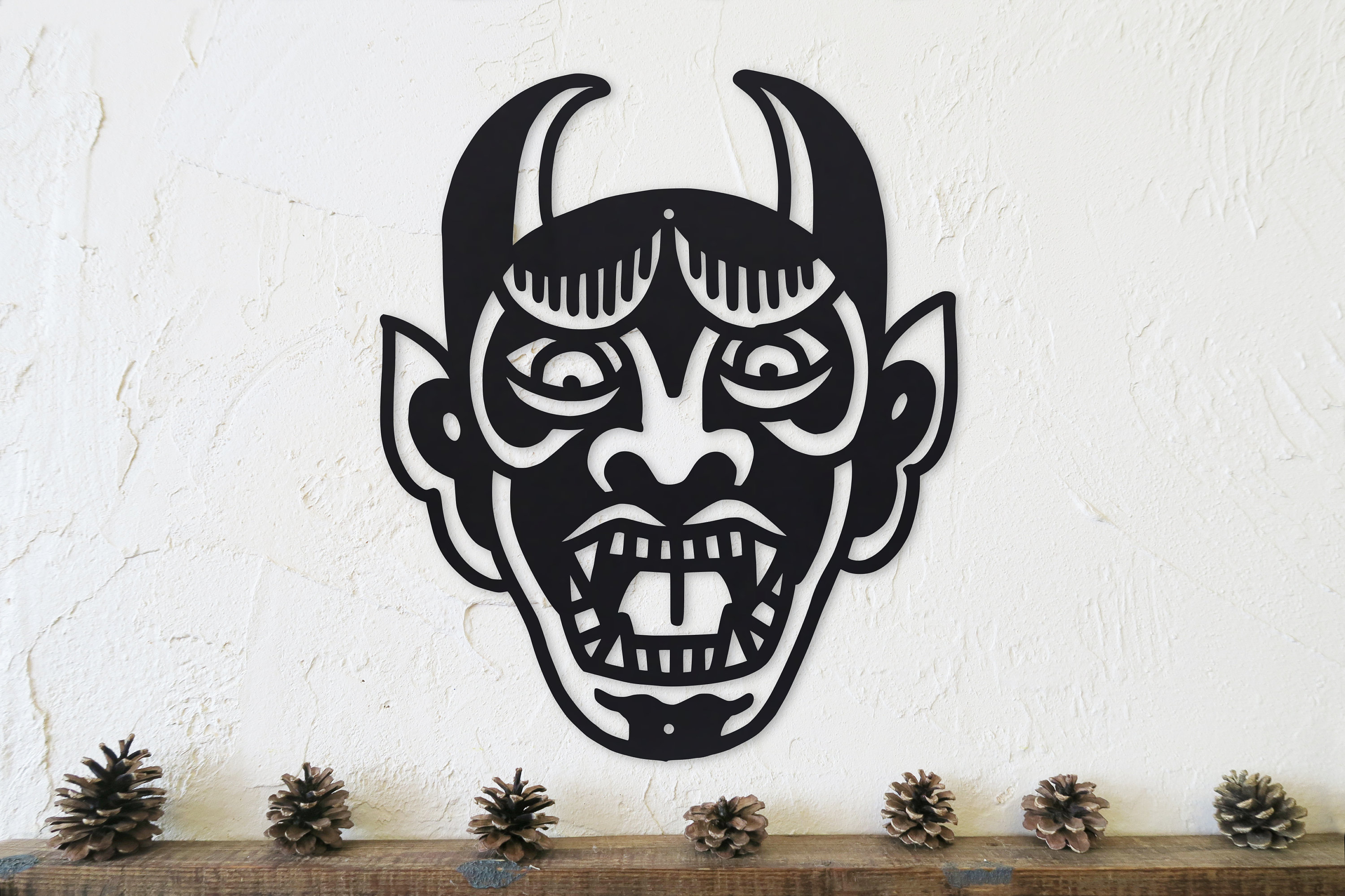 Signo de tatuaje de demonio tradicional tradicional - Etsy México
