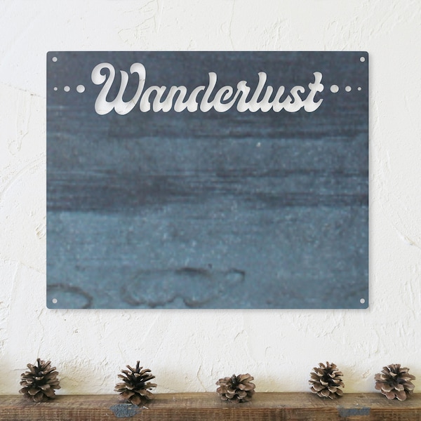 Tablica magnetyczna Wanderlust-organizator pamiątek z podróży-organizacja domowego biura-inspiracje podróżnicze-Wanderlust Wall Art-prezenty dla niej