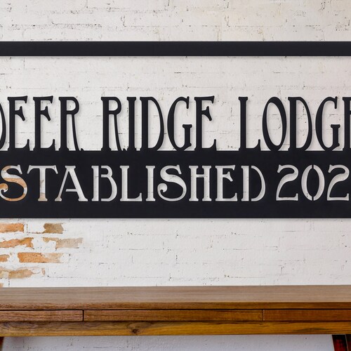 Custom Metal Sign Personalized Gifts Wall Art Wall Decor Etsy