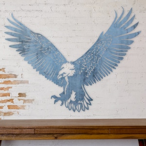 The American Eagle - Metal Bald Eagle - Garage Decor - Wall Decor -  Gifts for Him - Gifts for Dad - Gifts for Grandpa