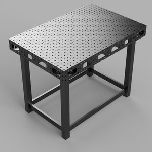 1.5M x 1M Metric Ultimate Maker Table - DXF FILES - 6mm Plate Thickness