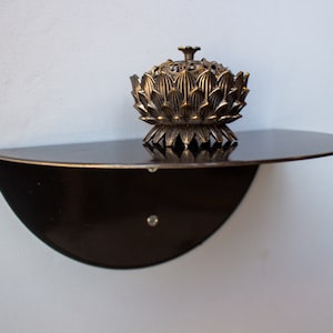 Modern Reversible Semi Circle Floating Shelf - Half Moon Shelf - Bedside Shelf - Floating Night Stand - Home Gifts - Minimalist - Gifts
