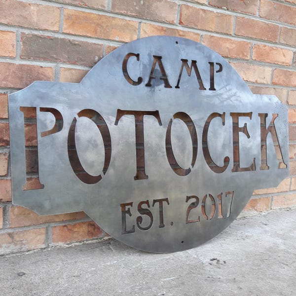 Personalized Camping Signs - Etsy