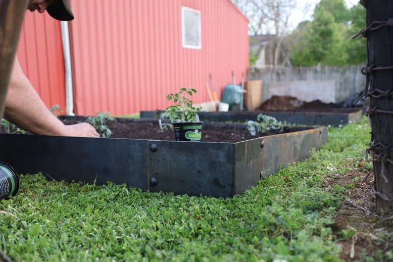 Garden/Lawn Edging Kit Raised NoTill Garden Kit Flower Etsy