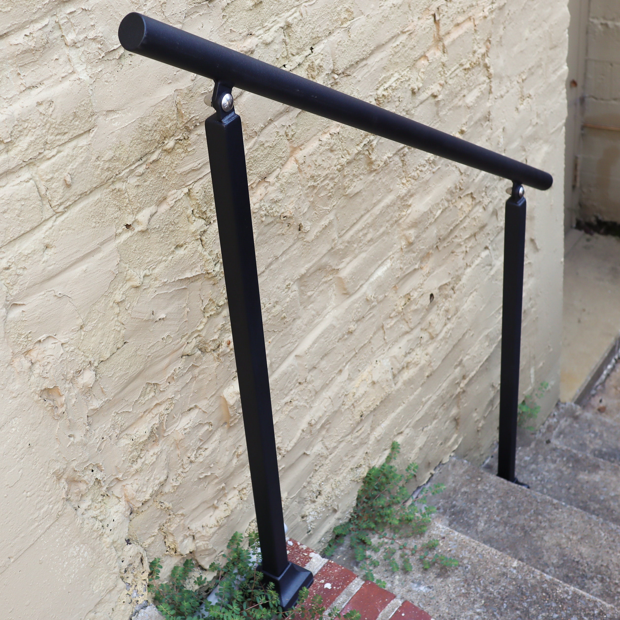 Custom Length Metal Adjustable Handrail – Modern Stair Grab Rail ...