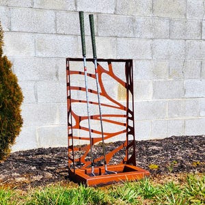 Custom Metal Golf Club Stand & Display | Heavy-Duty 16-Gauge Steel Organizer