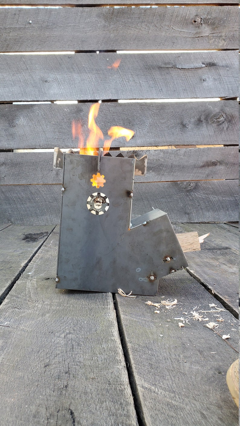 Rocket Stove Maker Welding Kit DIY Weld Project Make It Etsy