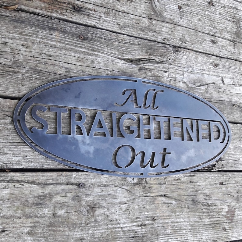 Custom Metal Sign Personalized Metal Art Personalized Etsy