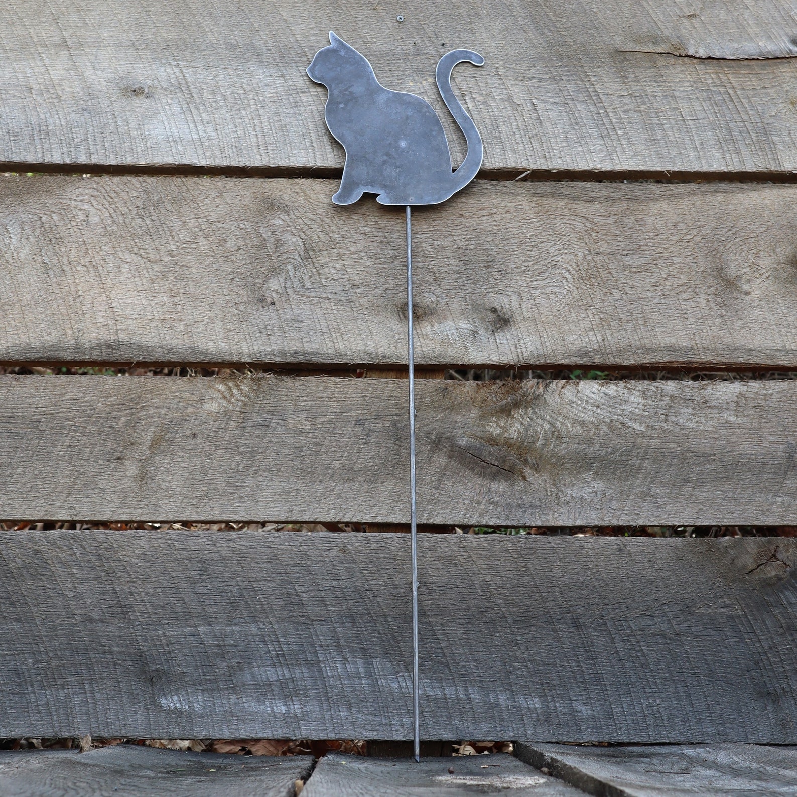 Ships in 2 Days Metal Cat Garden Stake Gifts for Her Cat Etsy