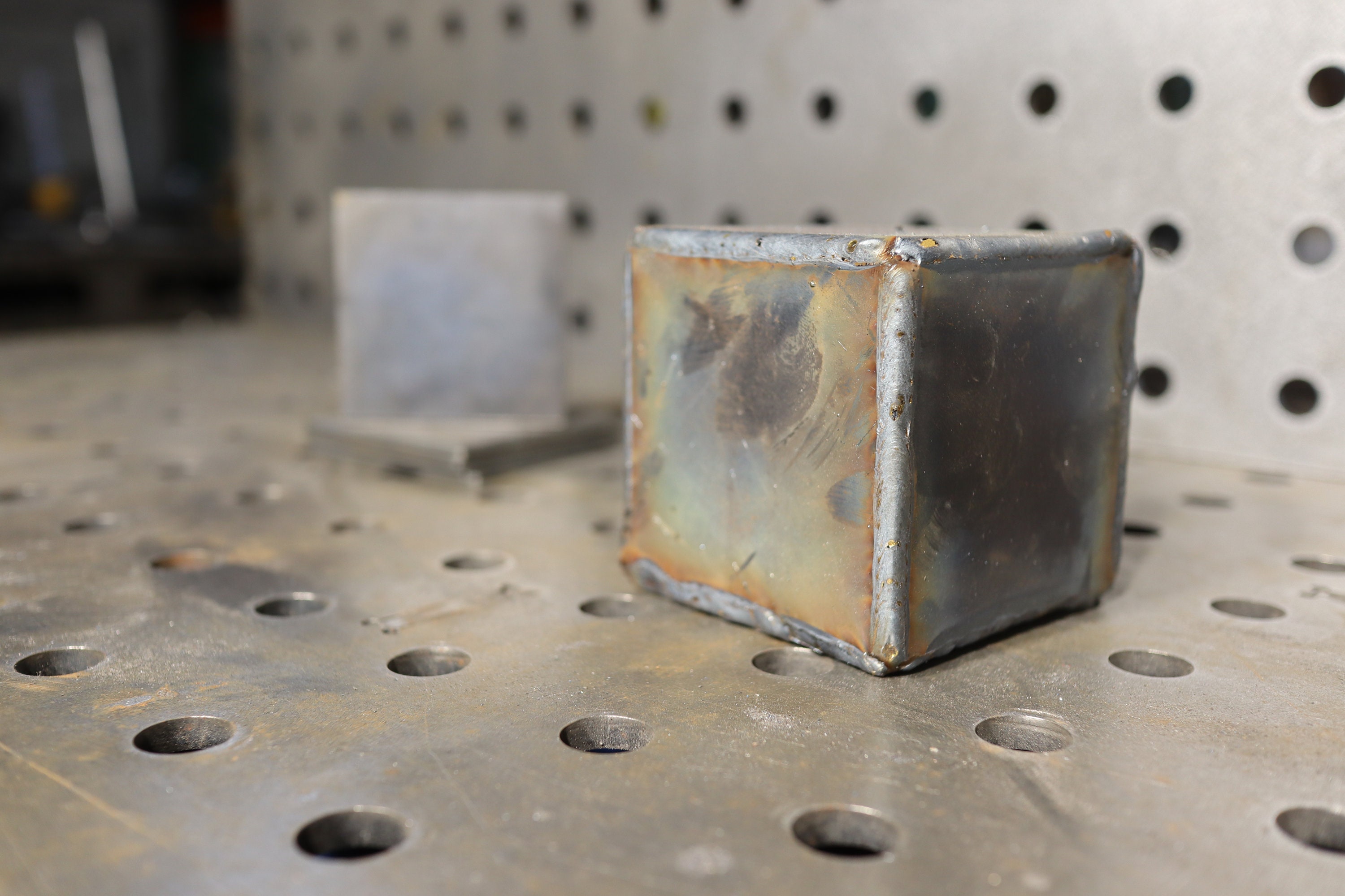 Schweiß-Übungswürfel Aus Edelstahl - Trainings-Set Für Schweißer