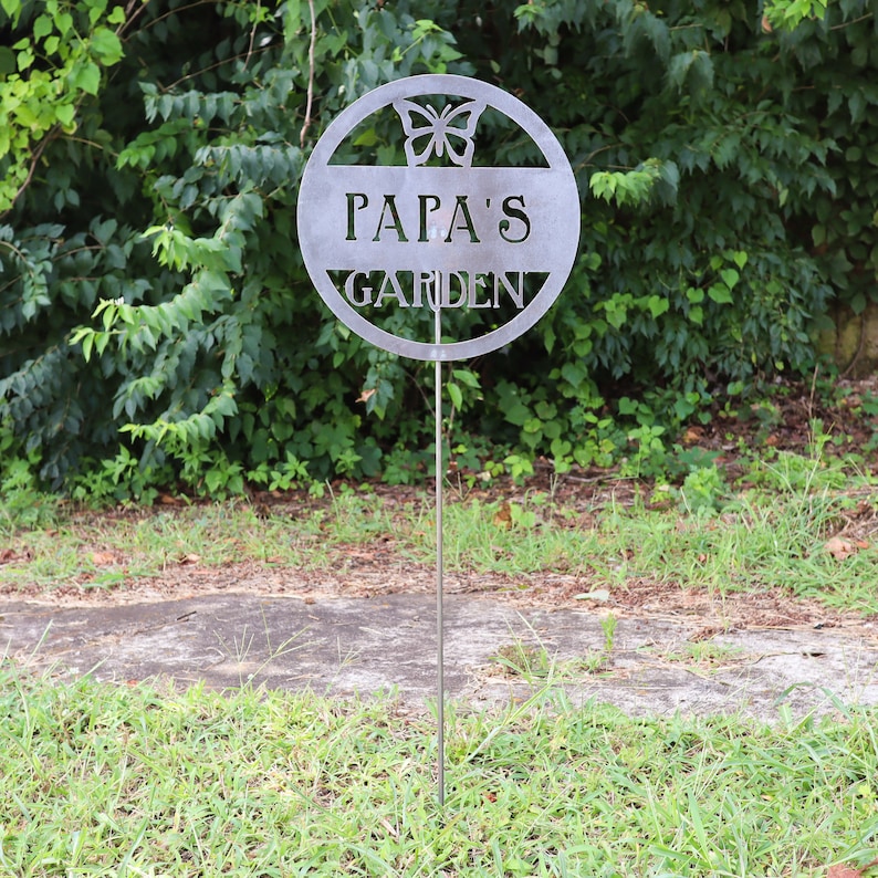 12 Personalized Metal Garden Stake Gifts for Her Etsy