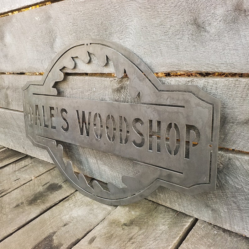 Personalized Name Sign Vintage Metal Decor Etsy