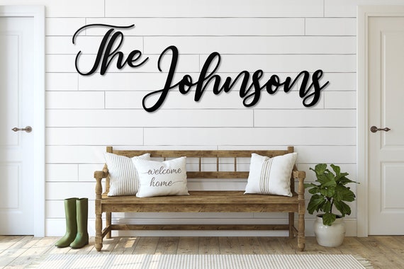 Personalized Wall Name Decor: Elevate Your Space with Style – Decor