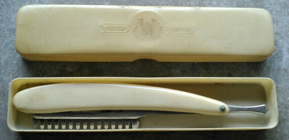 Bakelite Shaving Straight Razors Hair Razor Etsy